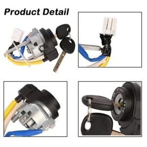 Ignition Switch Lock Cylinder W/ Key for Hyundai Sonata 2015-2019 For 81900C1B00 - Picture 1 of 13