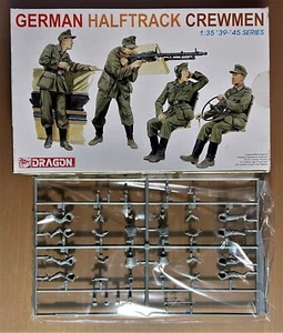 DRAGON 6193 - GERMAN HALFTRACK CREWMAN - 1/35 PLASTIC KIT - Imagen 1 de 1