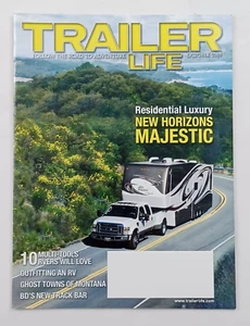 Trailer Life Magazine October 2009 Alberta Montana Ghost Towns New Horizons RV - Imagen 1 de 5
