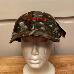 Red Head Camouflage Hat Cap Fastenal Adjustable Strap - New with tags - Picture 1 of 9