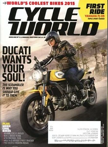 Cycle World Magazine March 2015 World's Coolest Bikes 2015 - Imagen 1 de 2