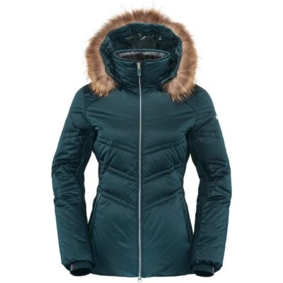 Killy Chic Womens Ski Jacket Ladies Insulated Winter Snow Coat Fur UK12 RRP£550 - Image 1 of 4