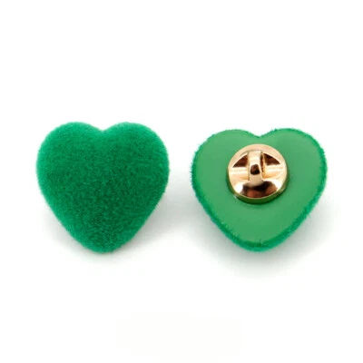 10Pcs DIY Heart-Shaped Sewing Shank Buttons for Cute Clothing Craft Sew Decor - Image 1 of 4