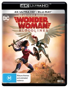 WONDER WOMAN BLOODLINES 4K/BLU-RAY, NEW & SEALED, 2019 RELEASE, FREE POST - Imagen 1 de 1