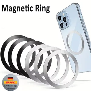 2x Metallring für Handyhalterung Smartphone Neu 2025 schwarz oder weiß/Spiegel - Bild 1 von 7