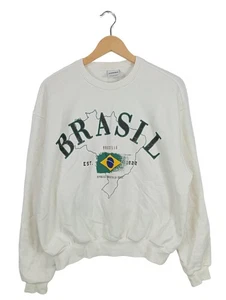 BERSHKA Suéter Mujeres Sudadera Talla EU 36 blanco look casual - Imagen 1 de 5