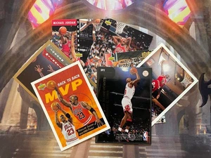 VINTAGE MICHAEL JORDAN NBA CARD COLLECTION - EX - NM - MUST SEE - Picture 1 of 1