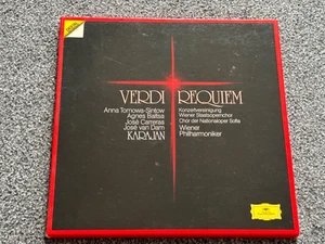 Giuseppe Verdi - Requiem - Anna Tomowa-Sintow , Karajan - 2 Vinyl Box Set - DG - Picture 1 of 4