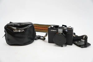Minolta Hi-Matic G2 Kleinbildkamera mit 38mm f/2.8 Objektiv & Zubehör - funktioniert - Bild 1 von 15