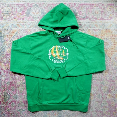 SNS World Resort Hoodie Green M RRP £129 Union Patta Consortium Footpatrol END - Image 1 of 4