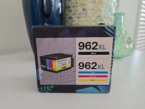 4 pack HP 3JB36BN 962XL High Yield Inkjet Cartridge Yellow Magenta Cyan & Black - Picture 1 of 15