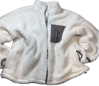 Fabletics Rylan Sherpa Full Zip Jacket Women’s Size Extra Large  - Image 1 of 4