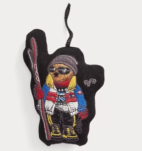 Polo RALPH LAUREN Ski Polo Bear Holiday Ornament - Picture 1 of 2