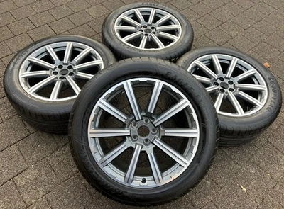 4 ORIGINAL 20" ALU SOMMERRÄDER AUDI Q7 4M 4M0601025AD 285/45R20 112Y FREIHAUS - Bild 1 von 4