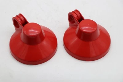 2 x RED 1989 factory OEM factory Yamaha Banshee headlight body buckets RARE - Image 1 of 4