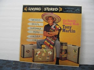 TONY MARTIN 33 RPM GO SOUTH YOUNG MAN RCA LSP-1778 STEREO VG++ - Picture 1 of 3