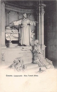 POSTKARTE - ITALIEN - GENUA - CAMPASANTA MON TOMATI - UNGETEILTE RÜCKSEITE - UNBESPIELT - Bild 1 von 2