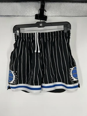 Mitchell & Ness Orlando Magic Shorts Retro Pinstripe Hardwood Classics Womens M - Image 1 of 4