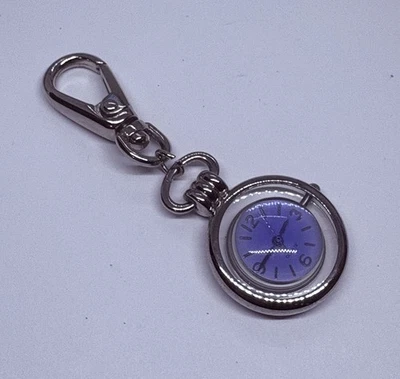 Винтажные карманные часы с пузырьковым куполом мини-брелок 3,5 дюйма кварцевый механизм художественный декор 22 - Изображение 1 из 4