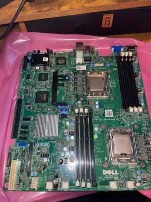 Dell 1V648 01V648 System Board for PowerEdge R410 2 x Xeon E5649 - Image 1 of 3