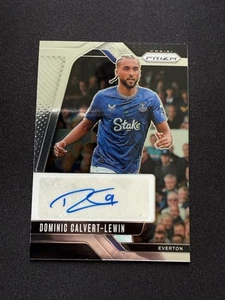 DOMINIC CALVERT-LEWIN AUTO EVERTON 2024-25 Panini Prizm EPL S-DCL - Picture 1 of 8