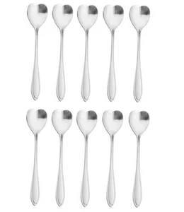 20 Pieces Stainless Steel Coffee Spoon Creative Dessert Spoons for Sugar, Sti... - Picture 1 of 3