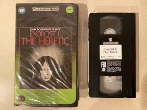 Exorcist II: The Heretic (VHS, 1983, Warner Clamshell) Linda Blair - Imagen 1 de 4