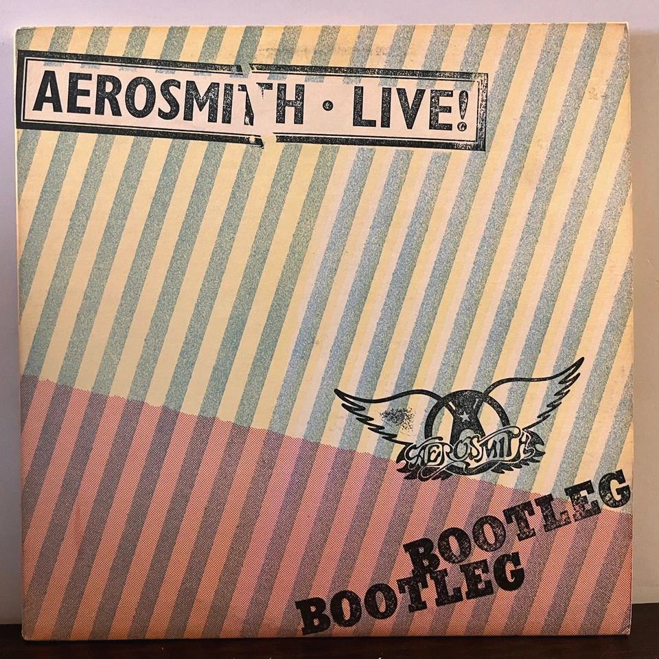 AEROSMITH - Live Bootleg (1978) - 12" Vinyl Record 2xLP - VG+ - Image 1 of 4