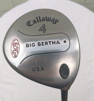 Callaway Big Bertha 4 Madera Reg Flex RH HDT Harmon Tour Design CB60 R Grafito Foto 1 de 4