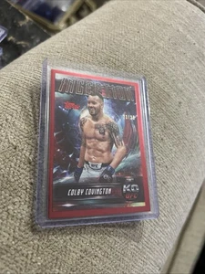 2025 UFC Knockout- Colby Covington  Inception  Red 23/25 SP 📈📈📈 - Picture 1 of 1