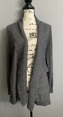 Pure Energy Women’s Plus Size Open Front Cardigan Gray Size 2X.  See Description - Изображение 1 из 4