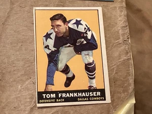 1961 Topps Tom Franckhauser #27 Rookie RC - Near Mint - Great Corners - No Creas - Picture 1 of 2