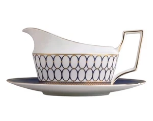 Wedgwood Renaissance Gold Gravy & Stand - Picture 1 of 4