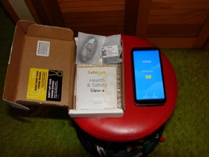 BLU VIEW 3 ANDROID 11 SMARTPHONE,RED CASE,32 GB STORAGE CARD,SALE PRICED,USED !! - Picture 1 of 6