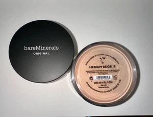 bareMinerals fondotinta originale in polvere sfusa SPF 15 - beige medio 12 - 0,28 oz - Foto 1 di 10