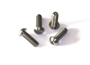 10 x Titanium Grade 5 Schrauben / Screws ISO 7380  M8 x 30* - Bild 1 von 1