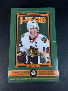 2015-16 O-PEE-CHEE OPC HOCKEY 32 PACK FACTORY SEALED HOBBY BOX MCDAVID ROOKIE YR - Foto 1 di 4