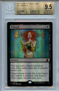 MTG Unmask BGS 9.5 Gem Mint FTV Lore Magic Mystic Foil Amricons 9210 - Picture 1 of 2