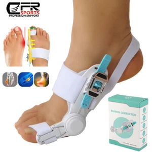 Hallux Valgus Big Toe Bunion Corrector Pain Relief Straightener Splint Separator - Picture 1 of 16