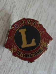 Vintage Lions Club International Emaille Pin - Bild 1 von 2