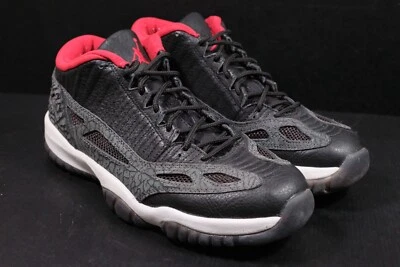 Nike Air Jordan 11 Retro IE 2003 Bajo Negro Rojo Carbón TALLA 11 SUPREME Dunk Foto 1 de 4