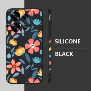 Do Xiaomi Poco X6 13T Redmi Note 13 12 11 Pro Odporne na wstrząsy etui TPU Flower Case Cover - Zdjęcie 1 z 18