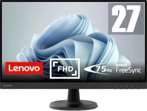 Lenovo D27-45 Monitor 27" Full HD Monitor 1920x1080 75Hz 250 nits HDMI VGA - Bild 1 von 2