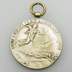 Seltene Medaille In Amintirea inalta Torului avant von 1913 Carol I. - Bild 1 von 2
