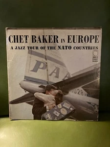 Chet Baker - In Europe: A Jazz Tour Of The Nato Countries LP Vinyl World Pacific - Picture 1 of 4
