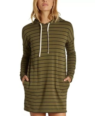 Nuevo con etiquetas Vestido Sudadera con Capucha Billabong So Easy Foto 1 de 4