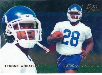 1995 Flair Tyrone Wheatley - New York Giants - Image 1 of 2