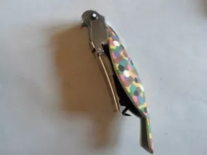A di Alessi Papagei Sommelier-Stil Korkenzieher, mehrfarbig, Kellnerfreund, Wein - Bild 1 von 3