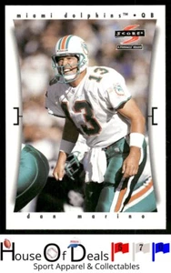 1997 Score #9 Dan Marino Miami Dolphins Football Card - Picture 1 of 2