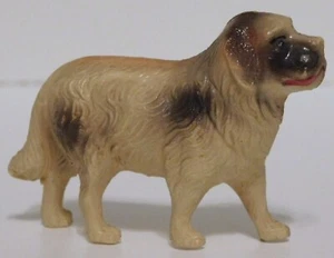 VTG CELLULOID ST. BERNARD DOG BLOW-MOLDED VISCOLOID - Picture 1 of 7